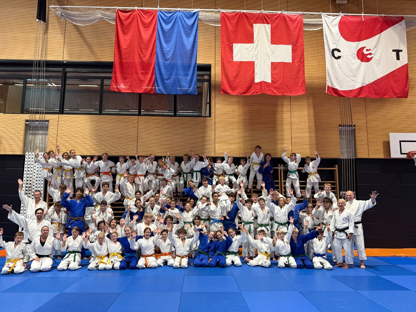 Judocamp Teilnehmende in Tenero